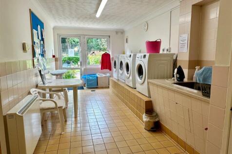communal laundry room