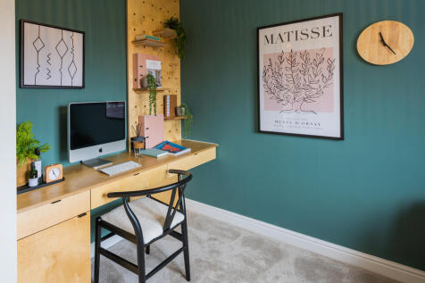 Bedroom 4 of the Oxford, a 4 bedroom house