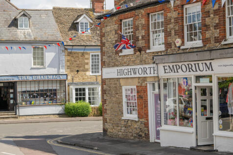 Local image of the high street in Highworth