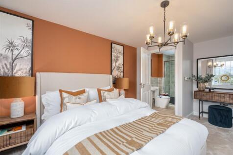 Internal view of the Skylark bedroom 1. 4 bed home.