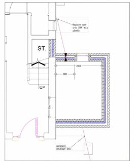 Planning approved side extension granted in April