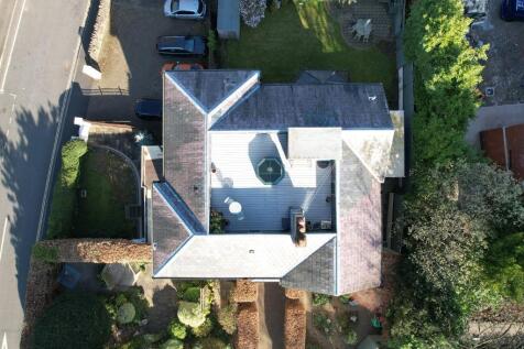 Aerial view of the terrace