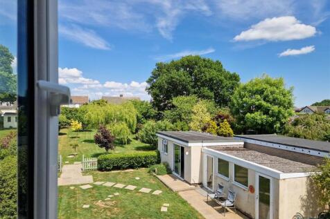 View over the garden