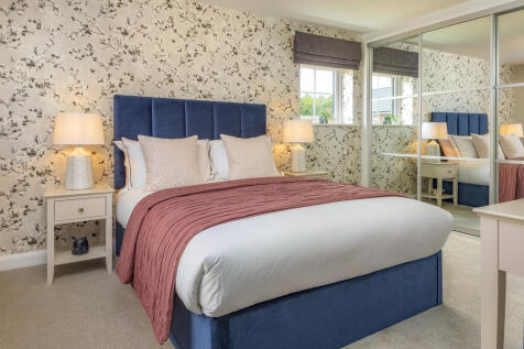 Main double bedroom in the Alderney 4 bedroom home