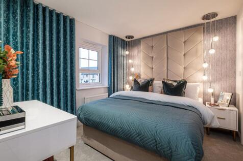 Interior view of the main bedroom in our 4 bed Kingsley home