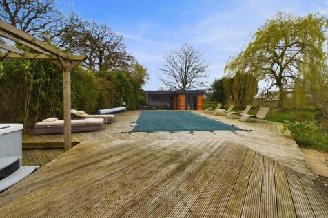Pool and decked terrace