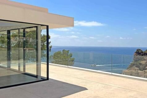 06-port andratx-Minimalistische Villa-kaufen-dachterrasse