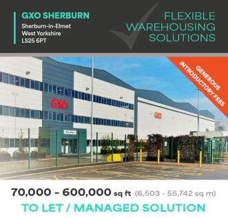 Warehouse to rent in sherburn in elmet