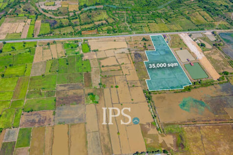 35,000 Sqm Land For Sale - Kandal Stueng, Kandal Province