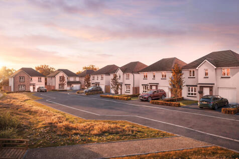 DEV003046 Almon Valley Dusk CGI Street Image 01