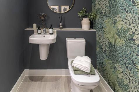 Handy downstairs cloakroom