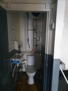 Existing staff toilet