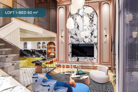 1 Bedroom Duplex Condo For Sale - Time Square 7 - Toul Kork, Phnom Penh