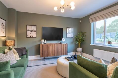 Family room of the Hampstead, a 5 bedroom house