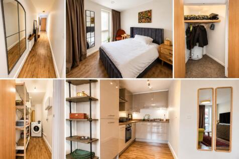 Furnished. Spacious Open-plan Living Area. Modern Fitted Kitchen. White Goods. Double Bedrooms. Hotel Style Furnishings. Bike Storage. Available from 1 July 2026