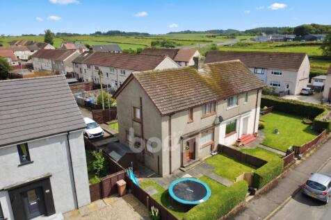 Cleeves Avenue, Dalry rear garden photo