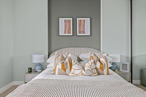 Fitted wardrobes to bedroom 1 make for great storage