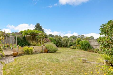 West facing garden