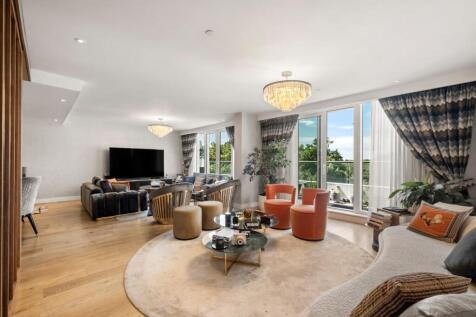 Immense and truly unique four bedroom, four bathroom apartment with a private terrace overlooking Battersea Park. The only apartment of its kind made possible by seamlessly combining two apartments.