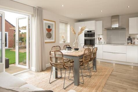 open plan kitchen and dining area, bayswater, 4 bed house type