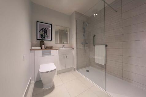 Show home bathroom