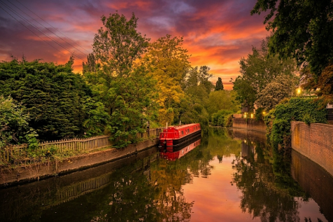 Hanwell Riverside Sunset