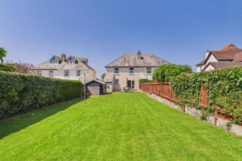 Rear of property