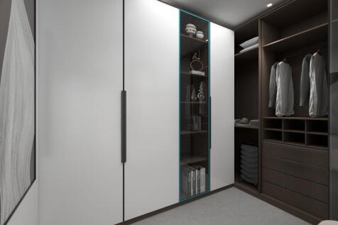 CGI Walk-in wardrobes