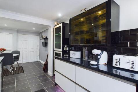 kitchen to dining area