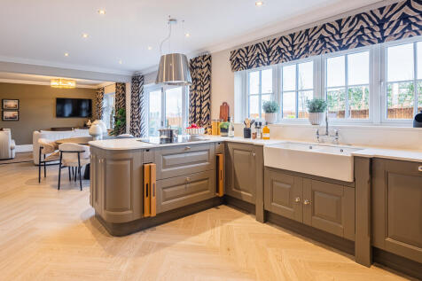 The Highgrove stand-out kitchen dining living area
