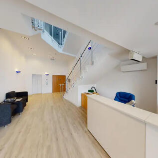 Reception foyer area