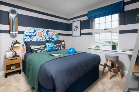 double bedroom in a detached family home