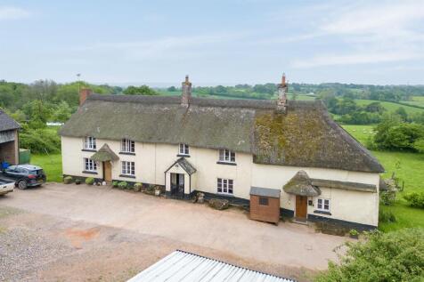 Drone shot of front property