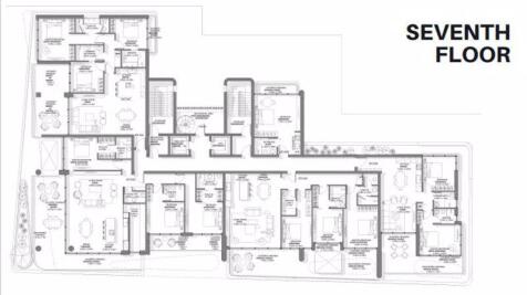Seventh floor plan