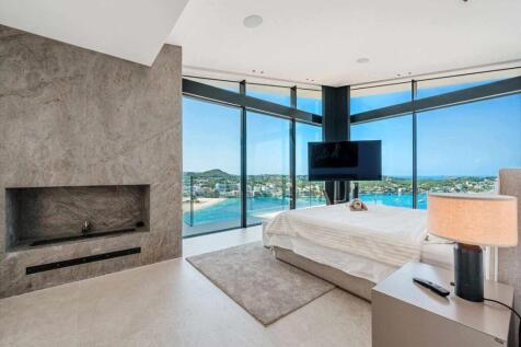 14-santa-ponsa-Meerblick-Villa in moderner Architektur-kaufen-master suite