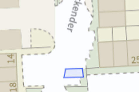 Allocated parking space