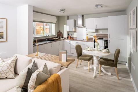 Show home kitchen and dining room