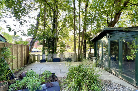 Decking area on the river