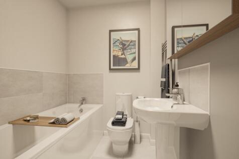 David Wilson Homes Popley Bathroom