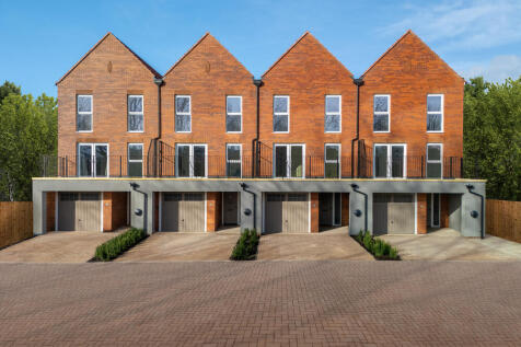 Redrow The Kensington three storey homes with landscapes surroundings