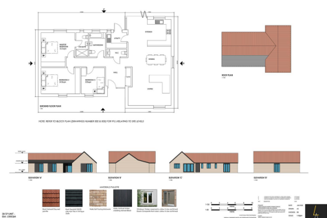 1888.023 REV C - HOUSE TYPE D - PLANS AND ELEVATIO