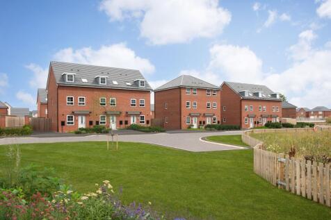 External street scene at Waterside, Trentham