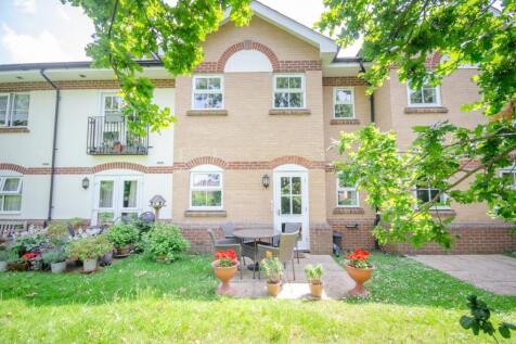 A ground floor retirement flat offered with no onward chain and comprising; lounge/diner with French door leading onto a paved patio, kitchen with integral oven & hob, a bedroom with fitted wardrobe a