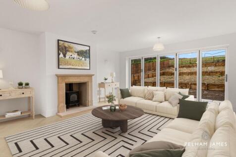 Sitting Room, Millfield House, Corby Glen (virtually staged)
