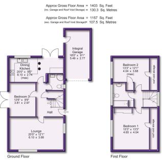 Floor Plan - Alternative 3 bed layout