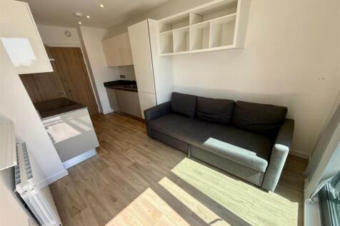 Available Now! A one double bedroom apartment with a large balcony in the newly developed mill conversion Meadow Mill, situated on the 5th floor. This mill converted development is home to 213 apartme