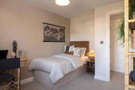 Internal shot of the fourth bedroom in the kirkdale