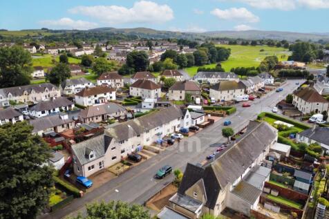 Central Avenue, Kilbirnie drone shot