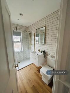Bathroom With Floating Sink 