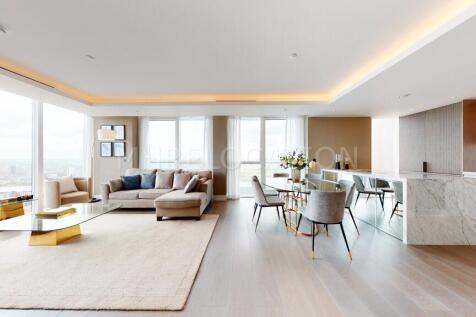 39th floor 3b2b stunning sub penthouse 10 minutes walk from Canary Wharf station with building facilities.